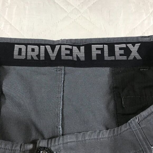 The Drive Clothing Driven Flex gray chino pants 42X30 - Picture 3 of 7